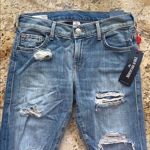 True Religion Cameron Slim Boyfriend Jeans